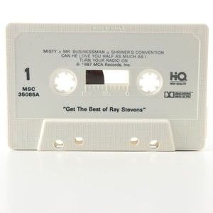 Get The Best of Ray Stevens Volume 1 (Cassette Tape ONLY, 1987, MCA) MSC-35085A